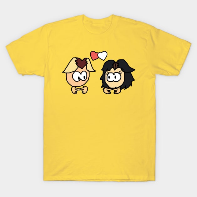 kev and lil T-Shirt by troolytrap